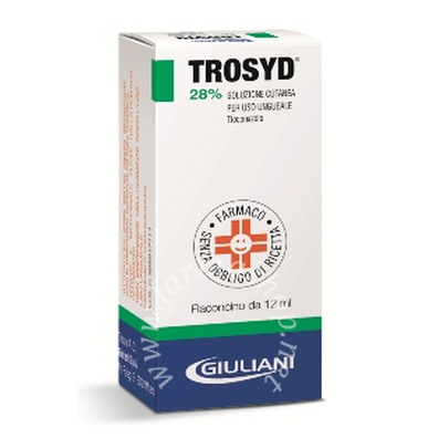 Trosyd  28% soluzione cutanea per uso ungueale flaconcino 12 ml 