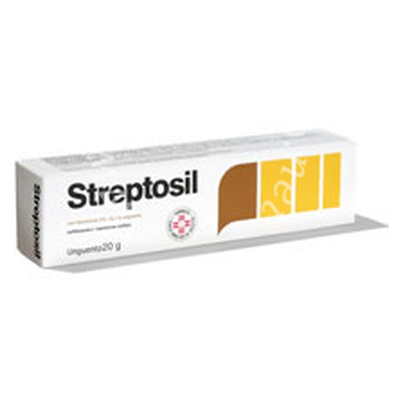 Streptosil con neomicina  2% + 0,5% unguento 20 g in tubo al 