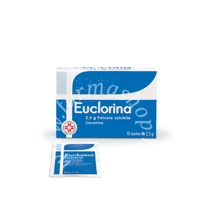 Euclorina 2,5 g polvere solubile  2,5 g polvere solubile 10 bustine 
